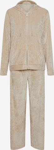b.young Jogginganzug in Beige: front