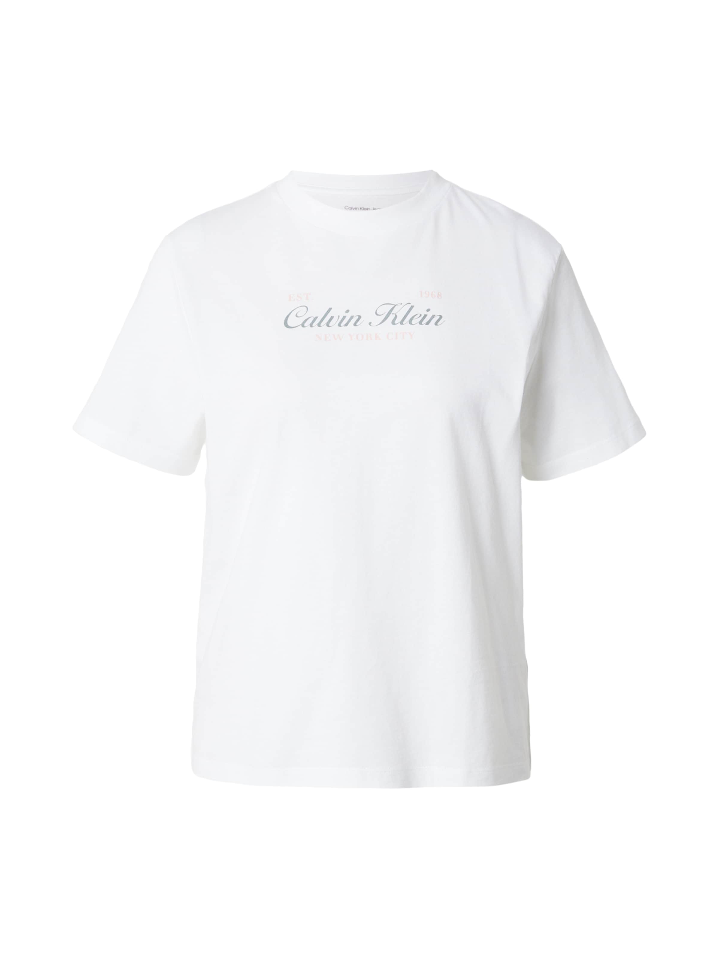 Calvin Klein Jeans T-Shirt in Weiß: Vorderseite