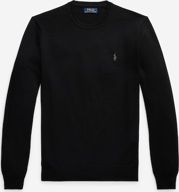 juoda Polo Ralph Lauren Megztinis: priekis