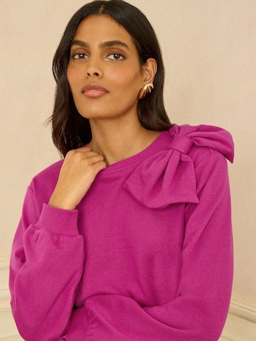 love & roses - Sudadera en rosa