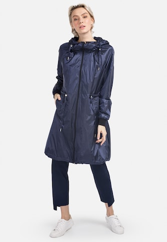 HELMIDGE Between-Seasons Coat in Blue