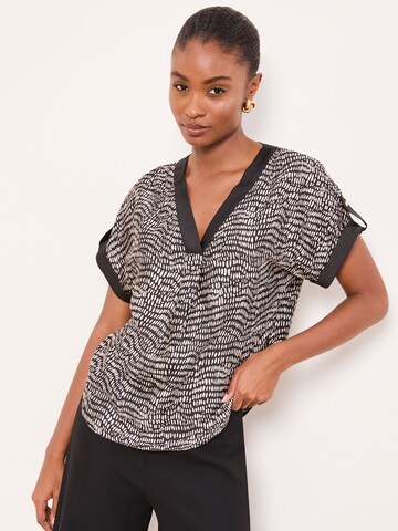 Lipsy Bluse in Schwarz: Vorderseite