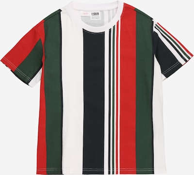Urban Classics Kids Koszulka w kolorze granatowy / ciemnozielony / czerwony / białym, Podgląd produktu