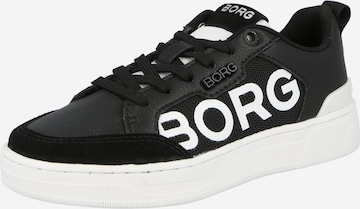 BJÖRN BORG Athletic Shoes 'T1060 LGO K' in Black: front