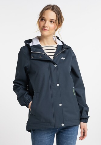 Schmuddelwedda Weatherproof jacket in Blue: front