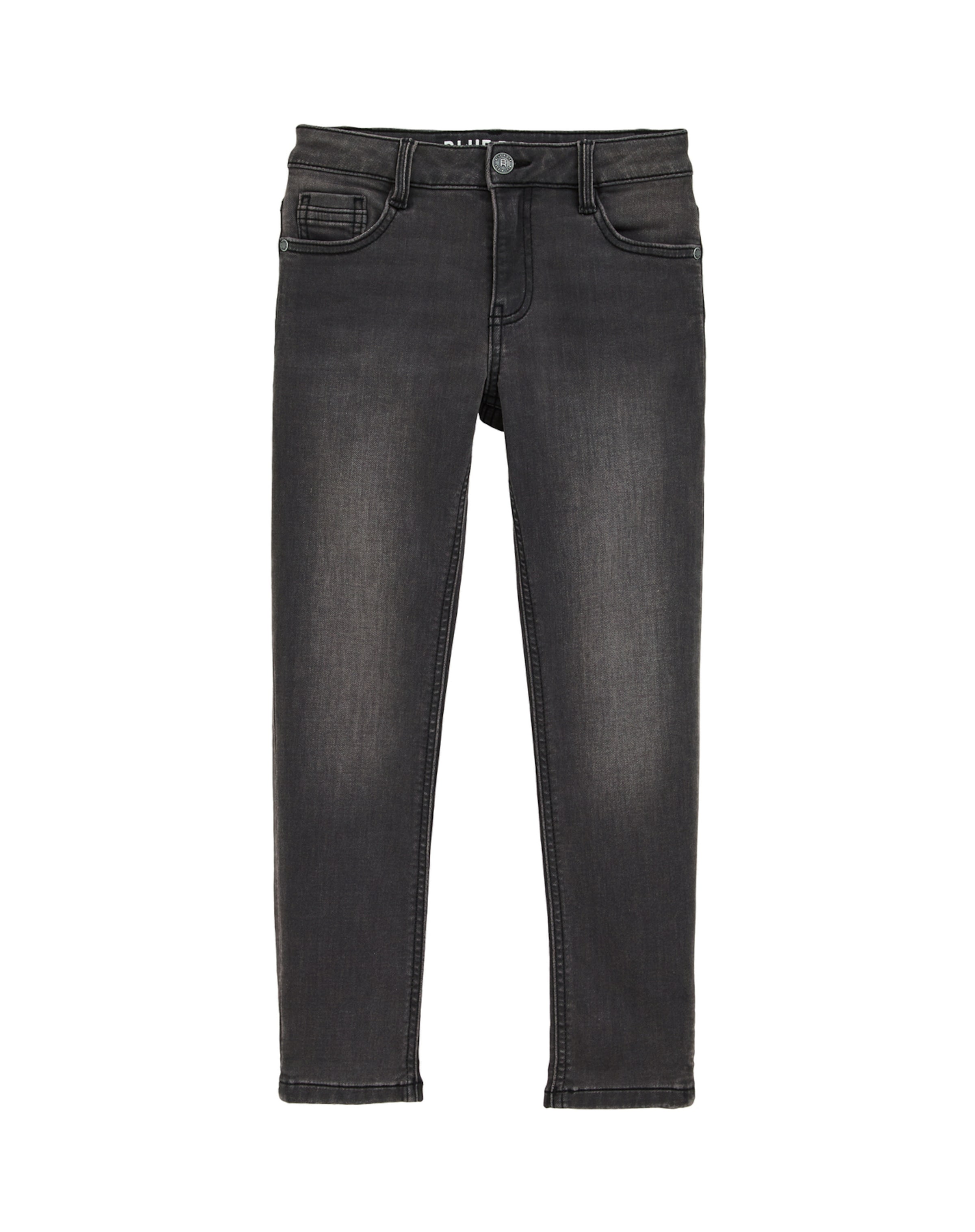 WE Fashion Normální Džíny – šedá: přední strana