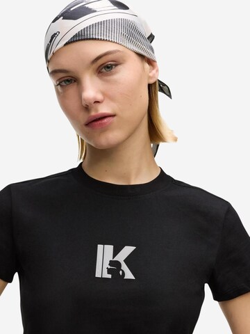 KARL LAGERFELD JEANS Koszulka w kolorze czarny