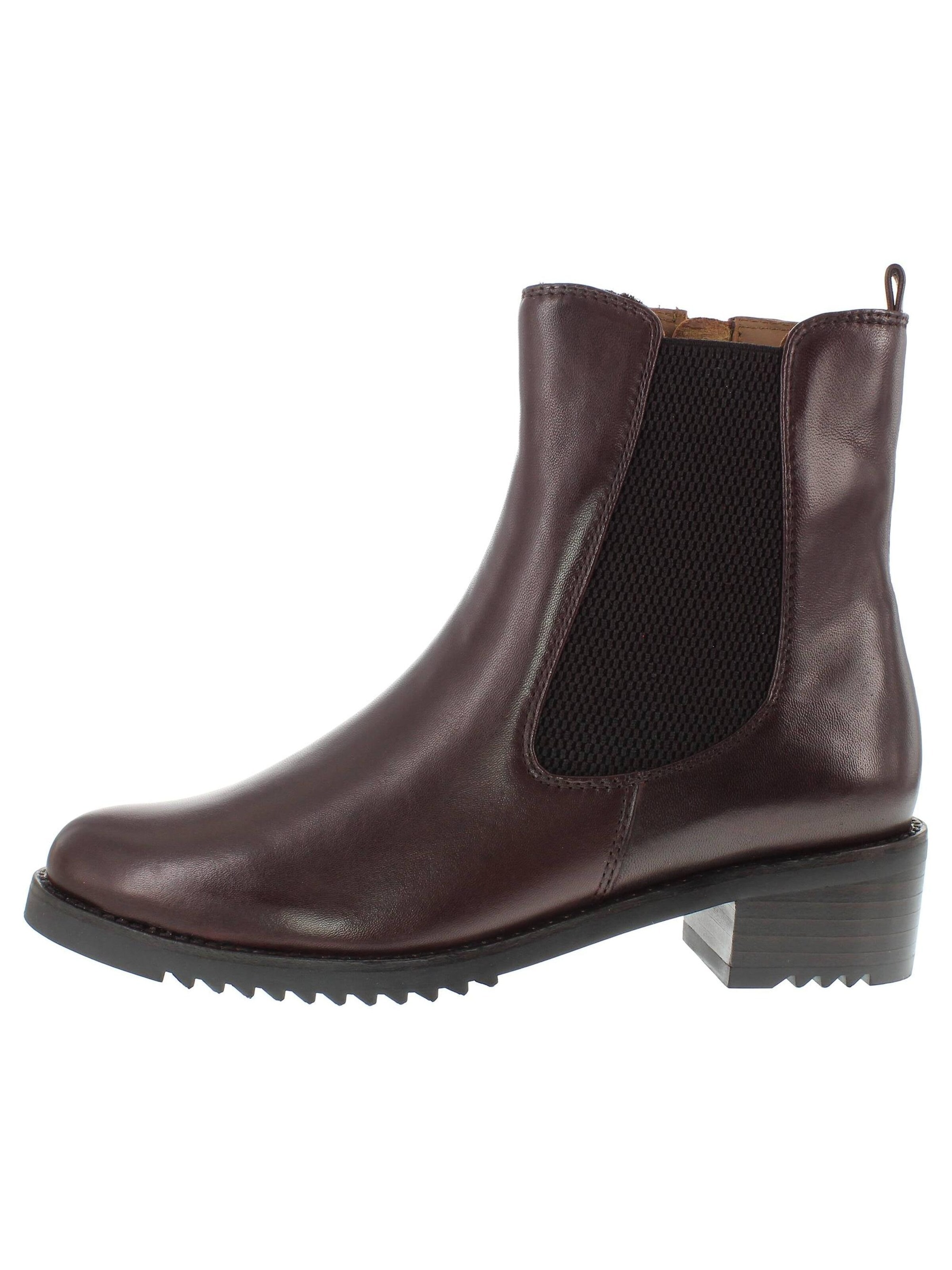 Everybody Chelsea Boots 'BERTILLA - Moderne Chelsea Stiefelette mit stilvoller Eleganz'‌ in Rot: Vorderseite