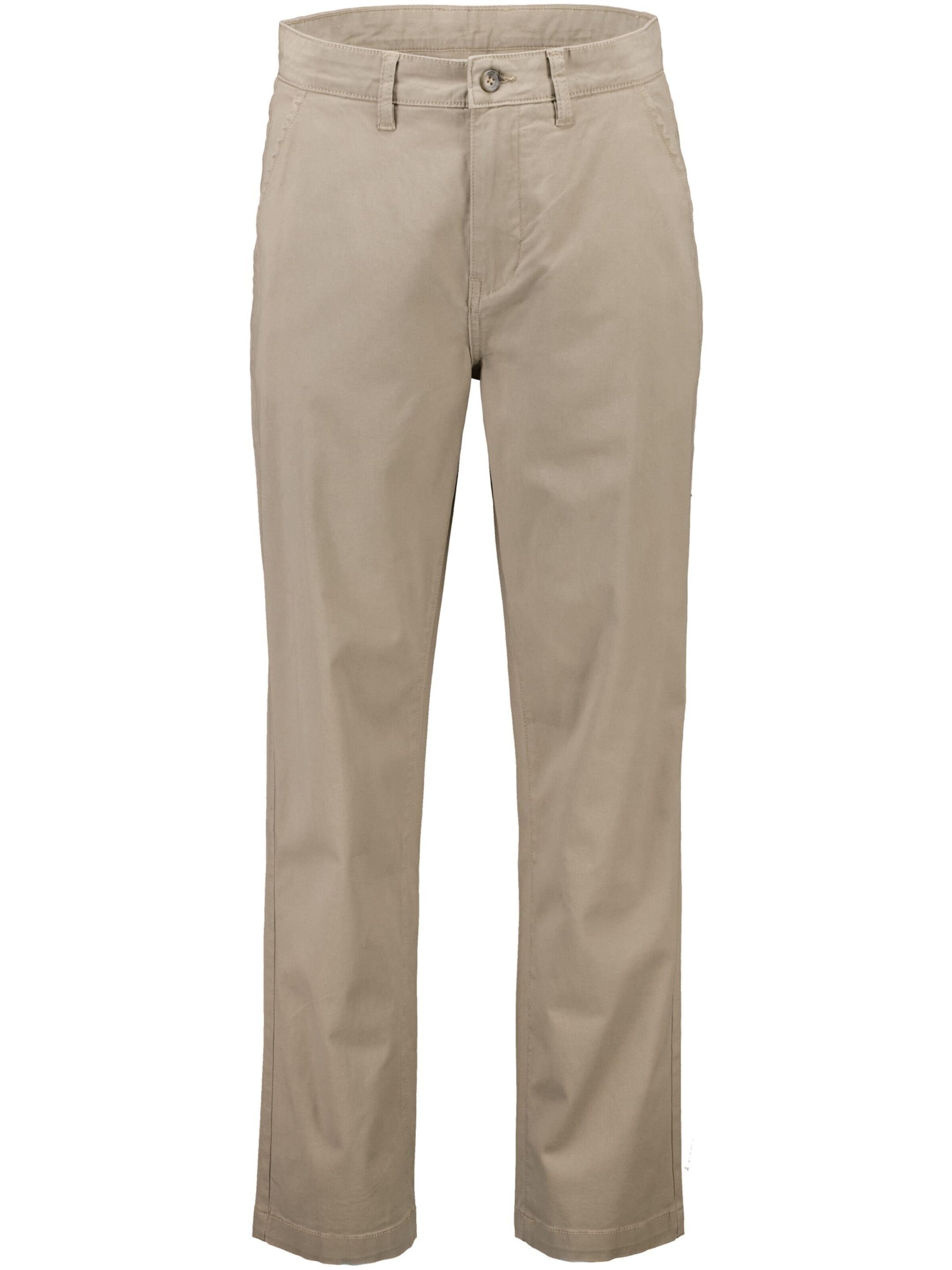 Baggy Pantalon chino Lindbergh en gris : devant