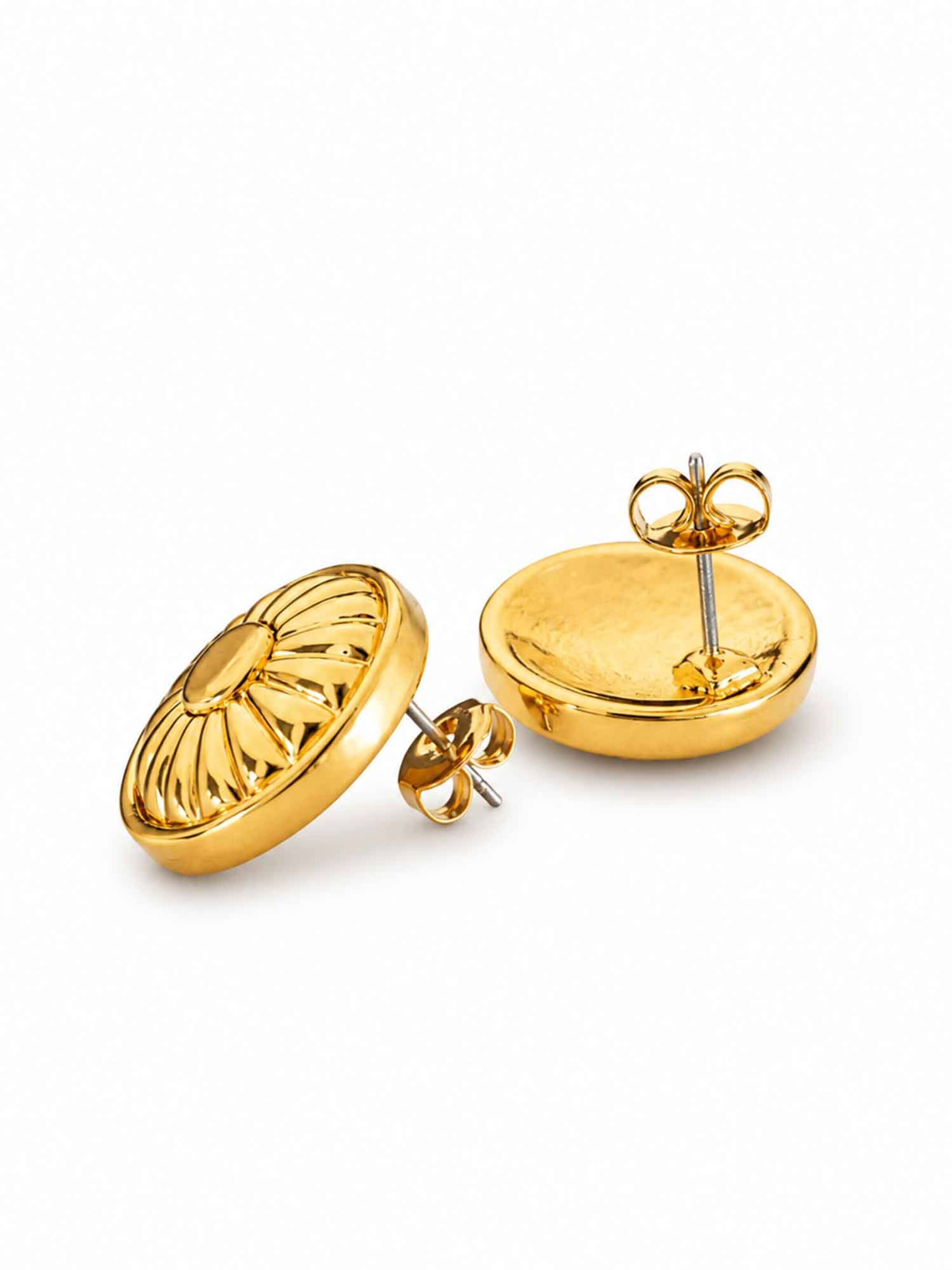 RteRme Náušnice 'Dream Garden Gold Earrings' – zlatá