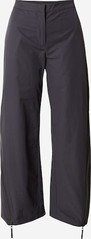 Wide Leg Pantalon 'Junko' WEEKDAY en noir : devant