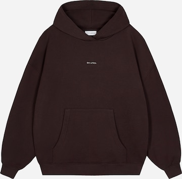 Sweat-shirt OH APRIL en marron : devant