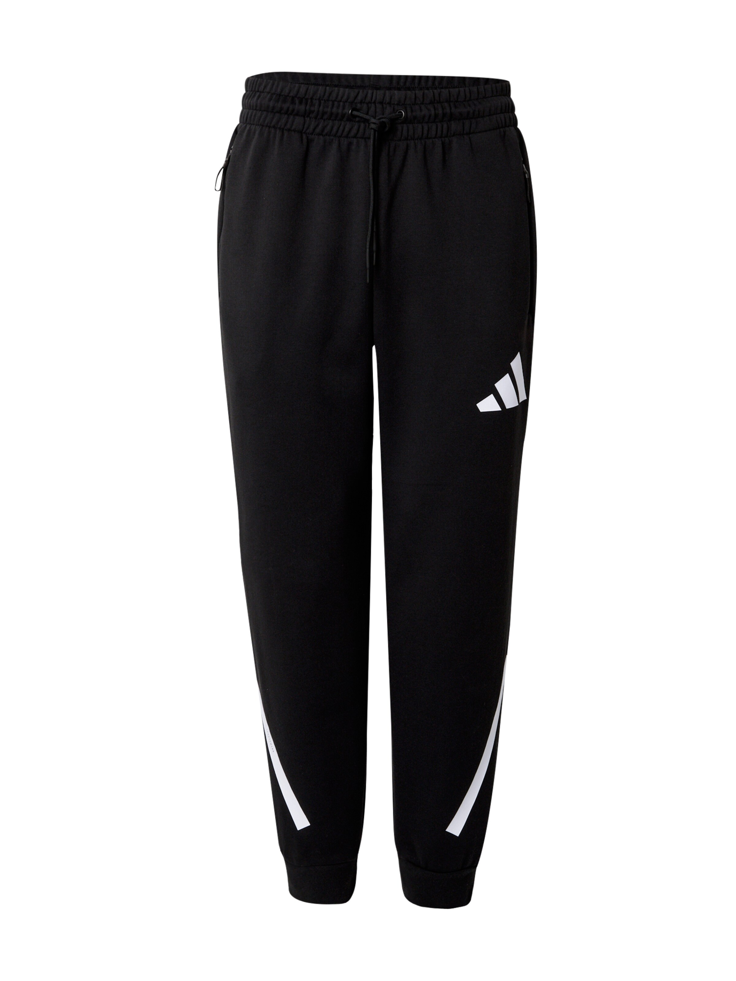 ADIDAS SPORTSWEAR - Calças de desporto 'Z.N.E.' em preto: frente
