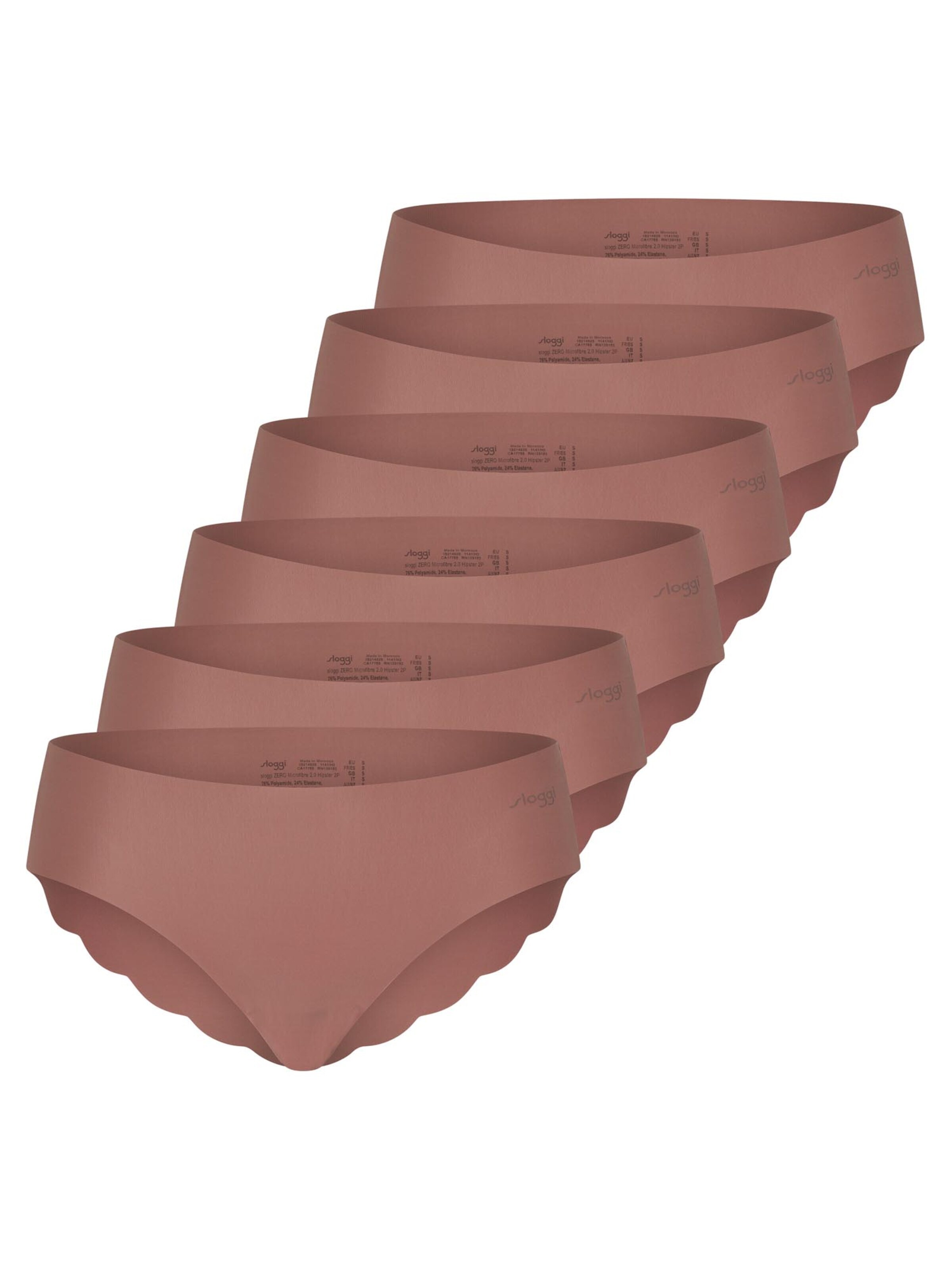 SLOGGI Panty 'ZERO Microfibre 2.0' in Brown: front