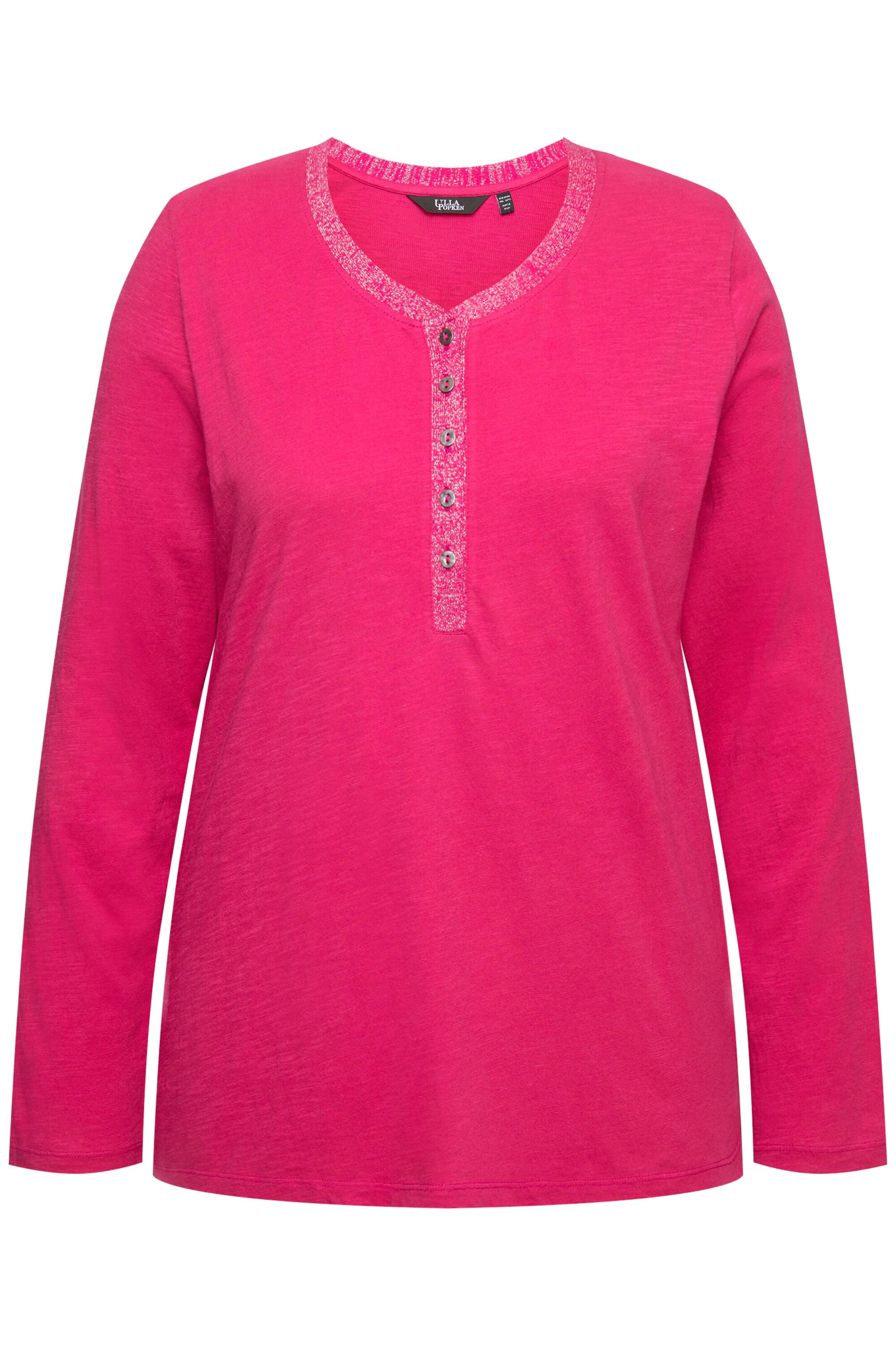 Ulla Popken Bluse in Pink: Vorderseite