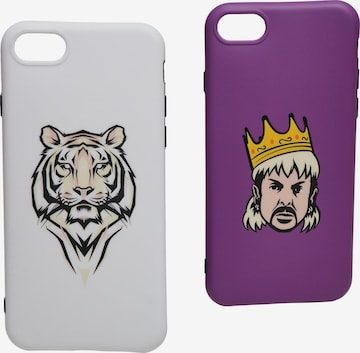 Mister Tee Smartphone Case 'Big Cats I Phone 6/7/8' in Purple: front