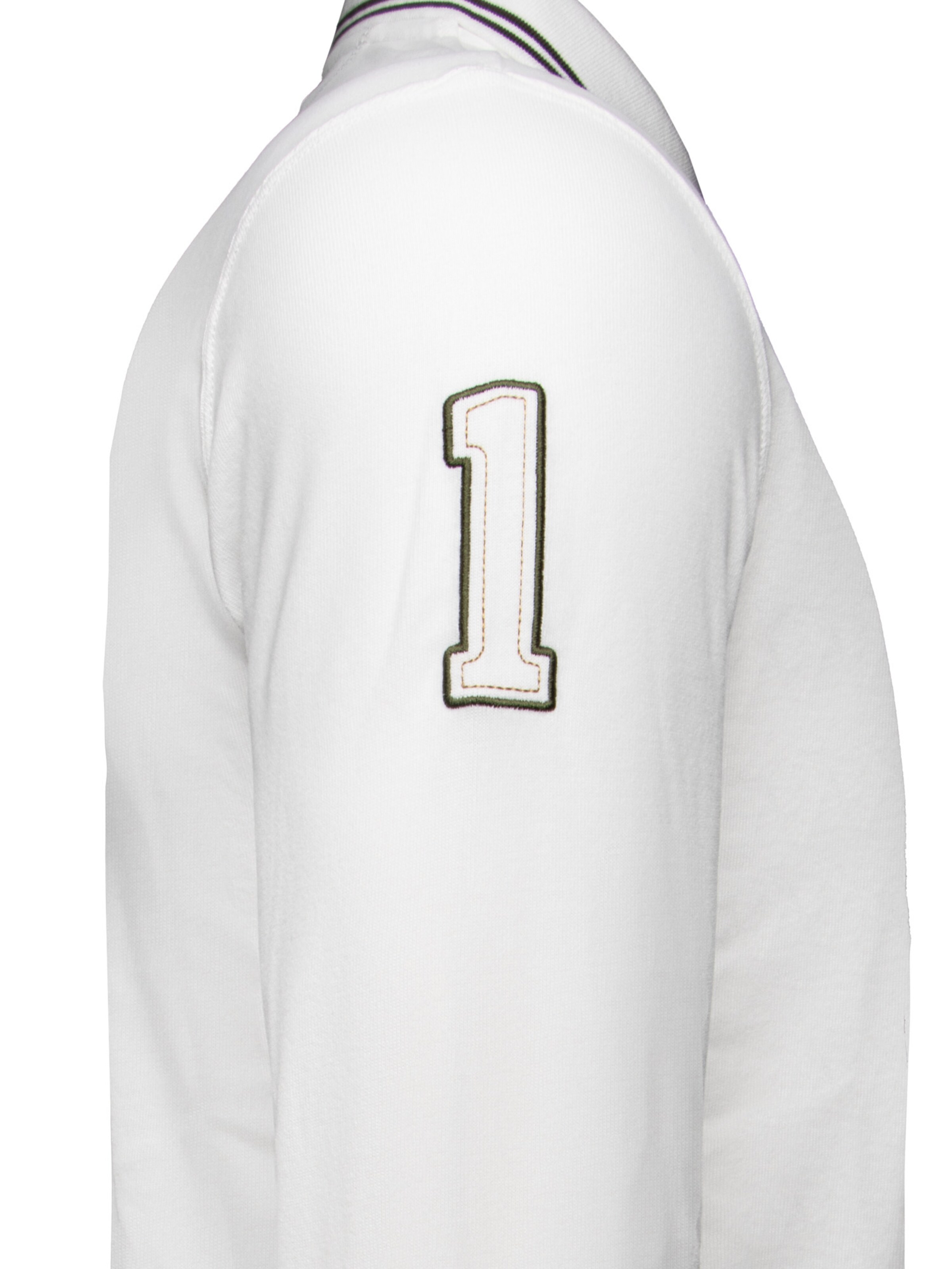 T-Shirt ' XMP307 ' La Martina en blanc