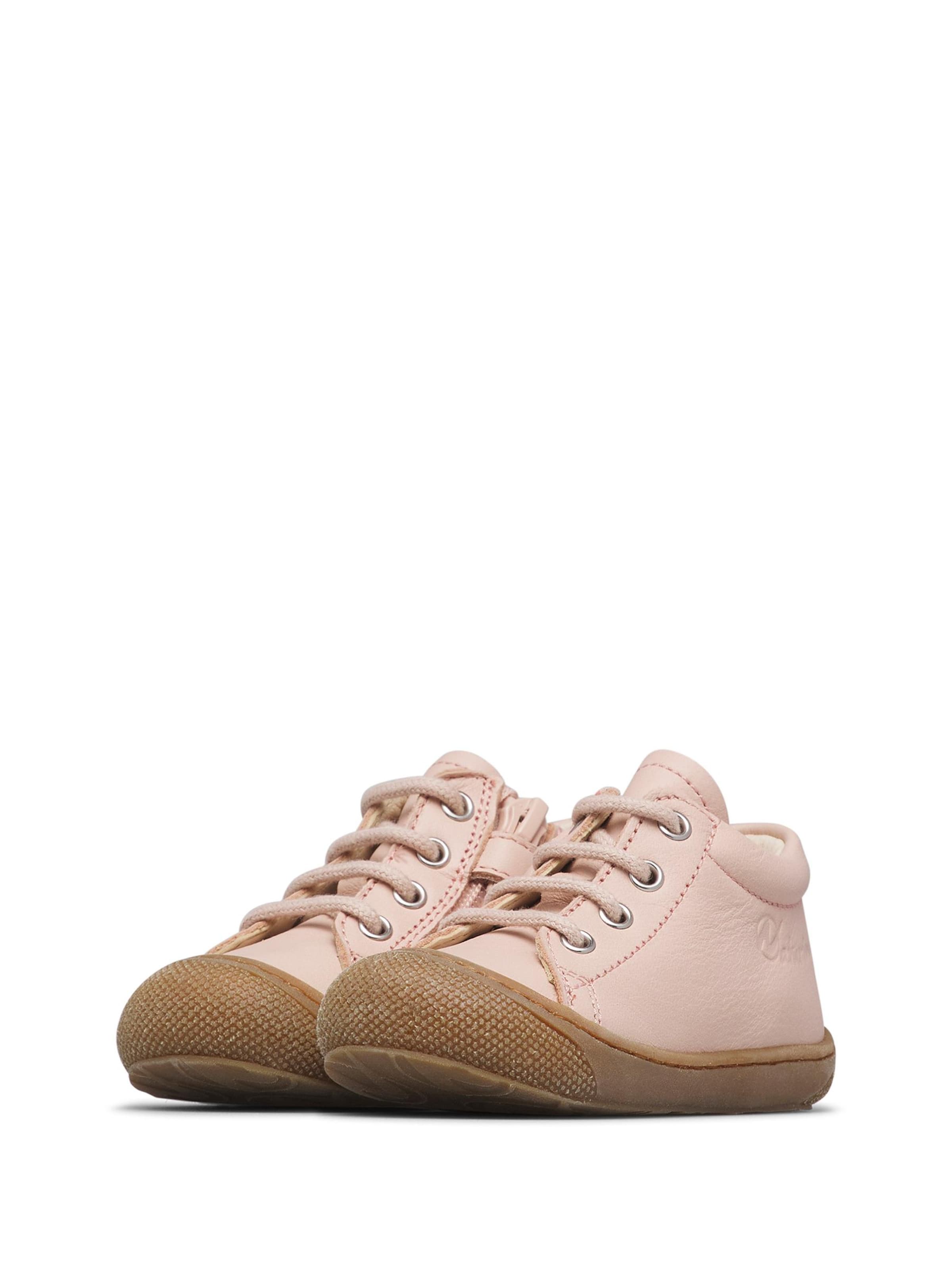 NATURINO Halbschuh 'COCOON ZIP'‌‌‌‌‌‌ in Pink