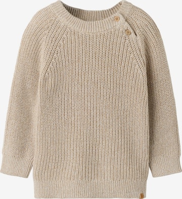 Pull-over Lil'Atelier en beige : devant