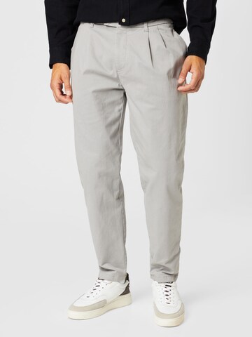regular Pantaloni chino di TOPMAN in grigio: frontale