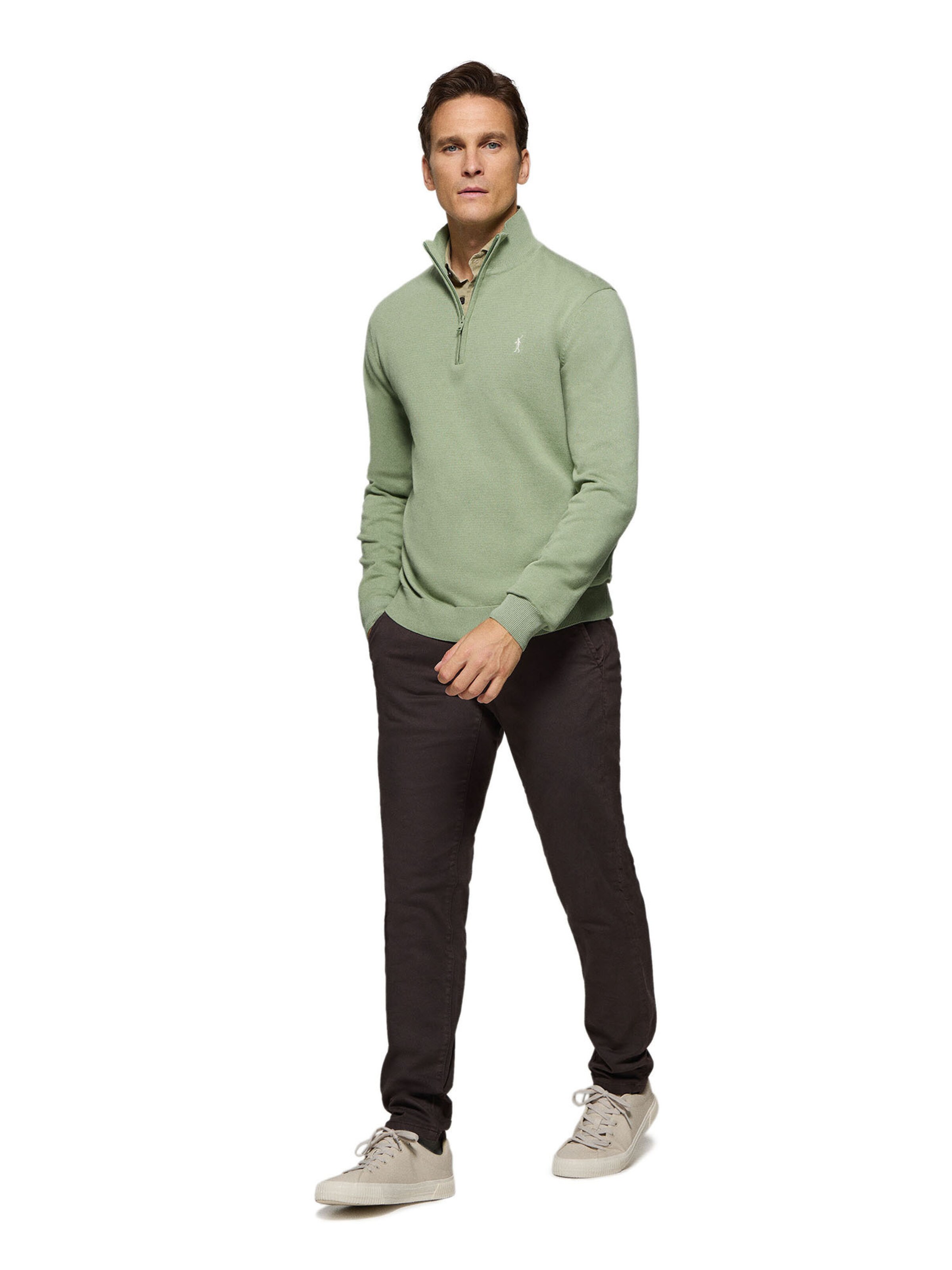 Polo Club Pullover in Grün