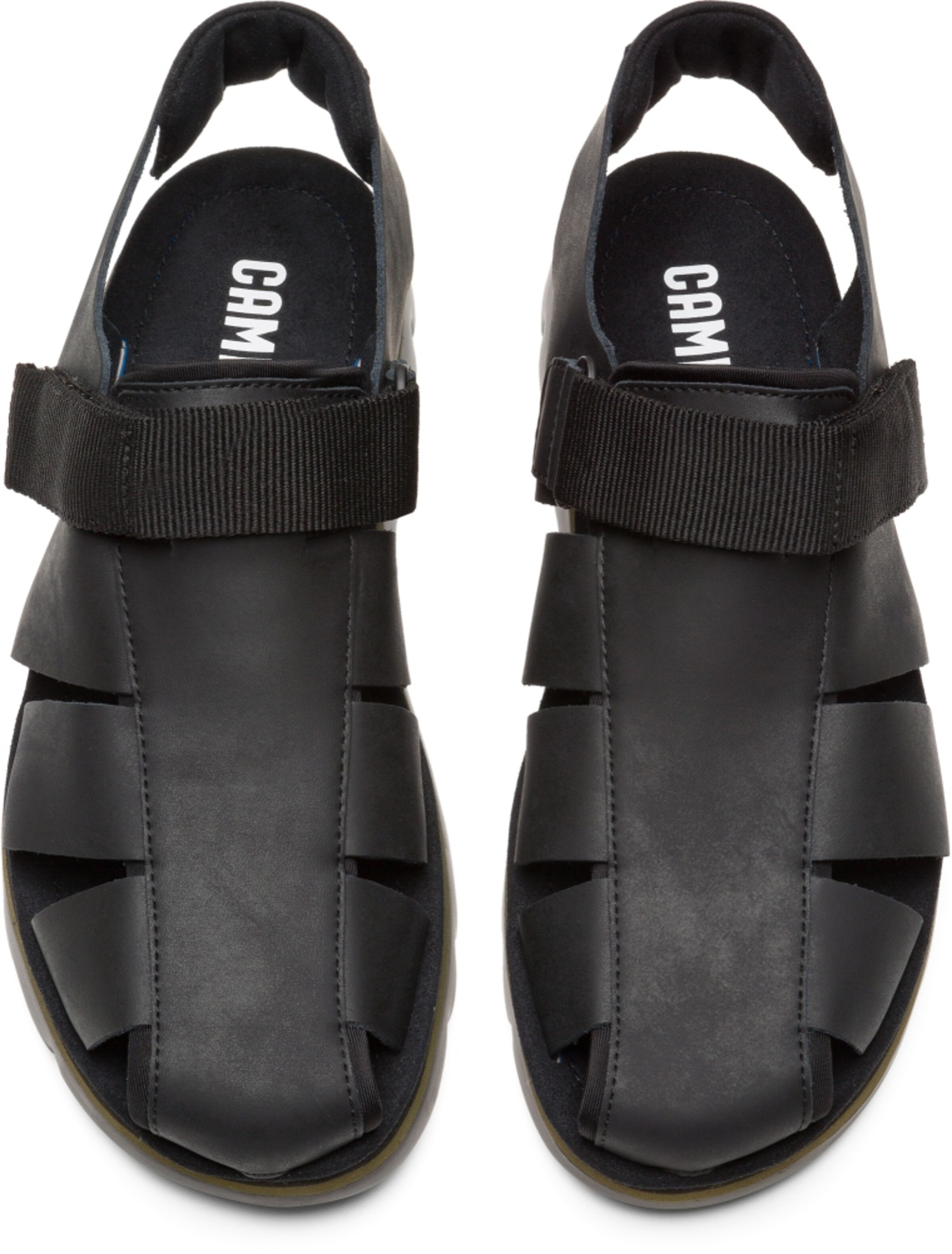 Sandalo 'Oruga ' di CAMPER in nero