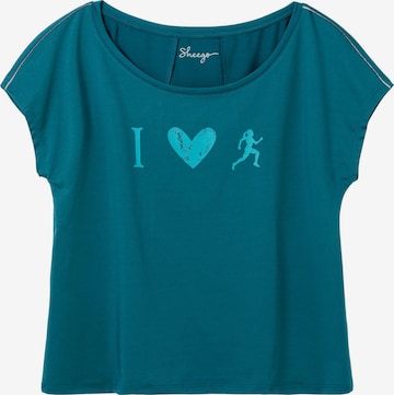 SHEEGO Performance Shirt in Blue: front