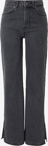 minimum Wide leg Jeans 'MIAJA' in Zwart: voorkant