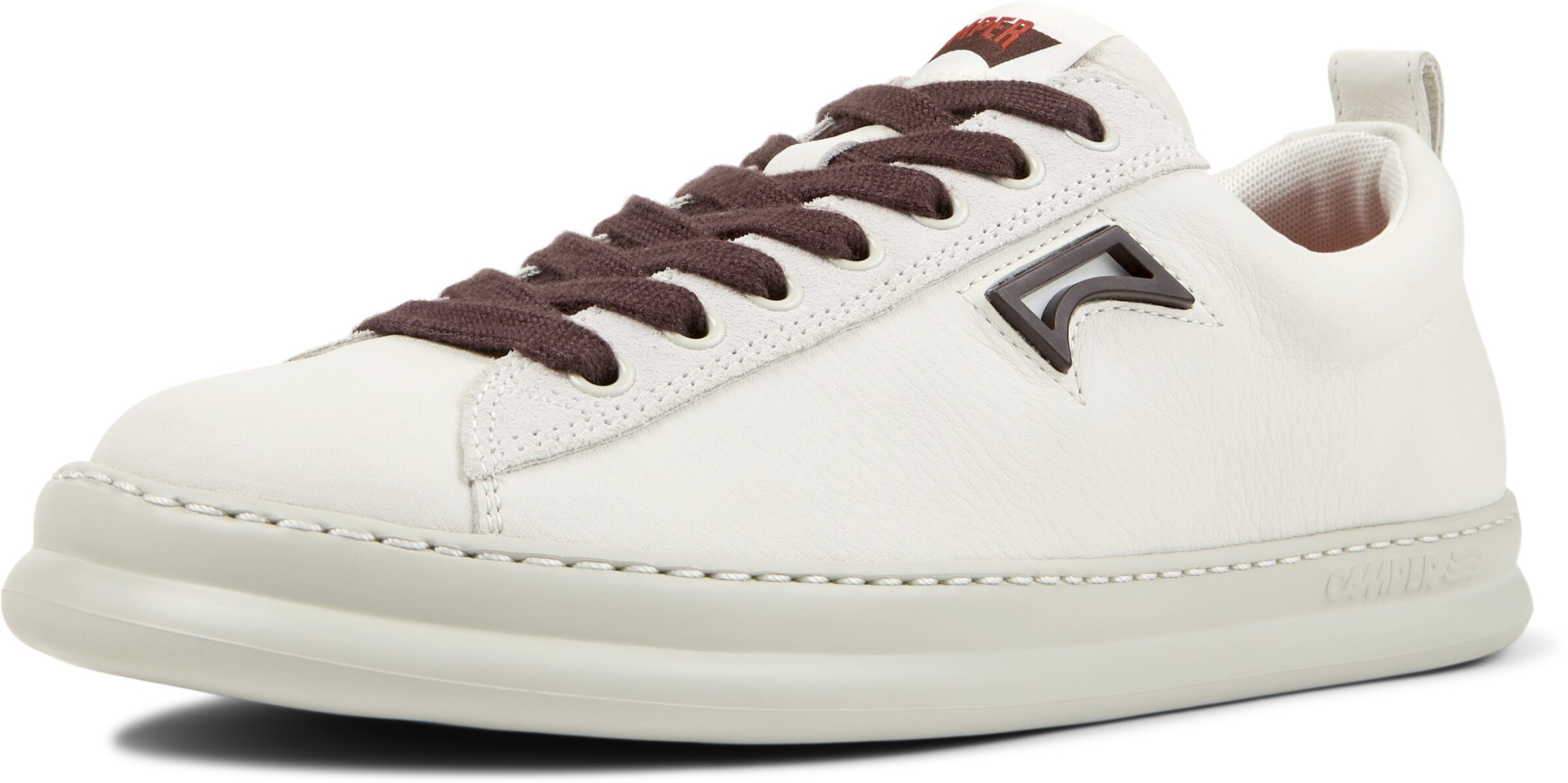 Baskets basses 'Runner Four' CAMPER en blanc : devant