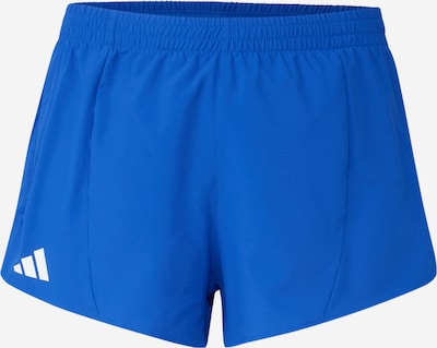 ADIDAS PERFORMANCE Sportshorts 'Adizero Essentials' in blau / weiß, Produktansicht