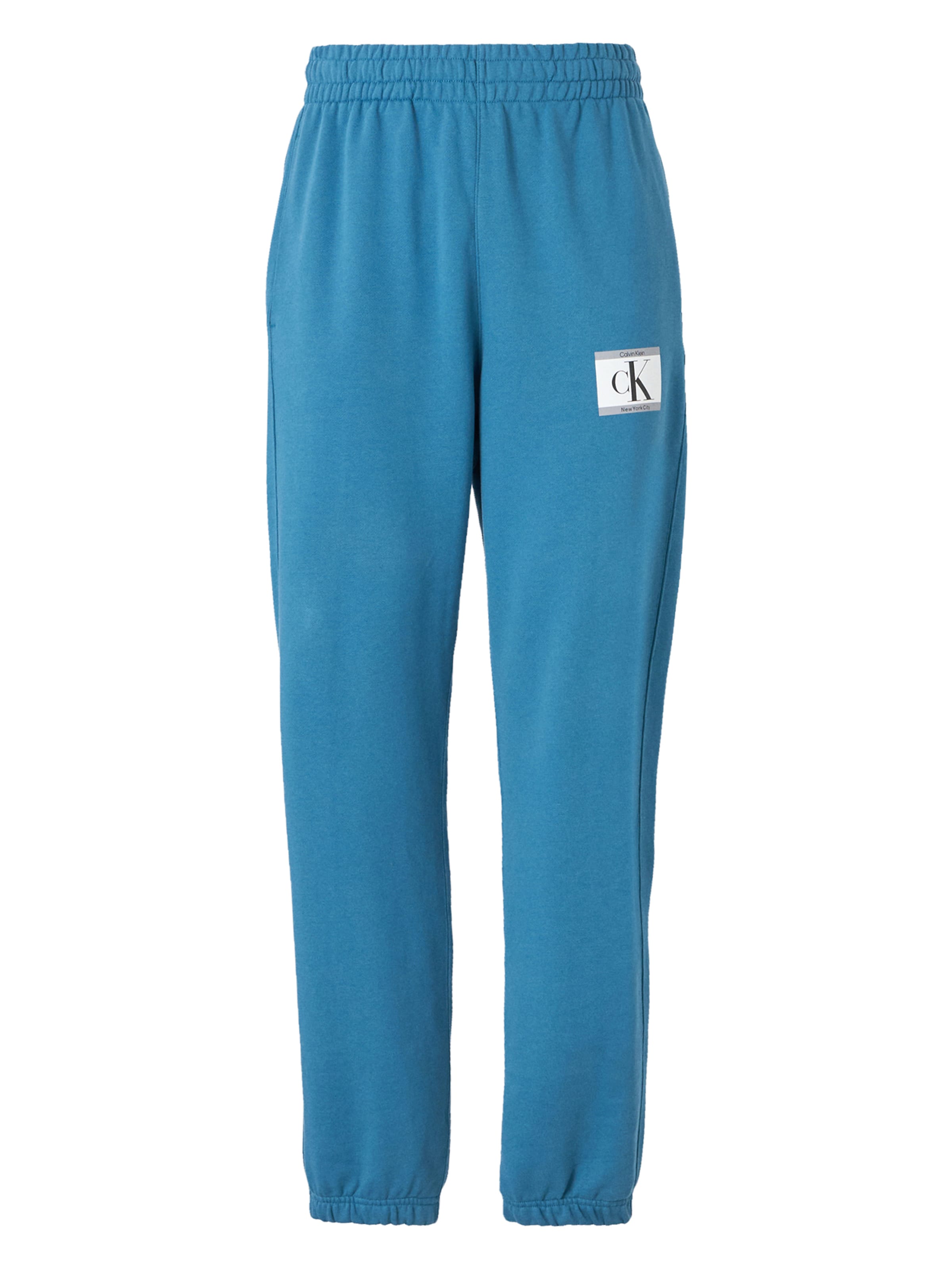 Calvin Klein Конический (Tapered) Штаны в Синий: спереди