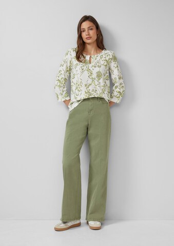 T-shirt s.Oliver en vert