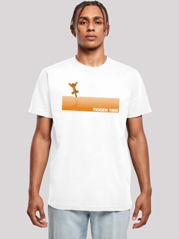 T-Shirt 'Disney Winnie The Pooh Tigger 1968' F4NT4STIC en blanc : devant