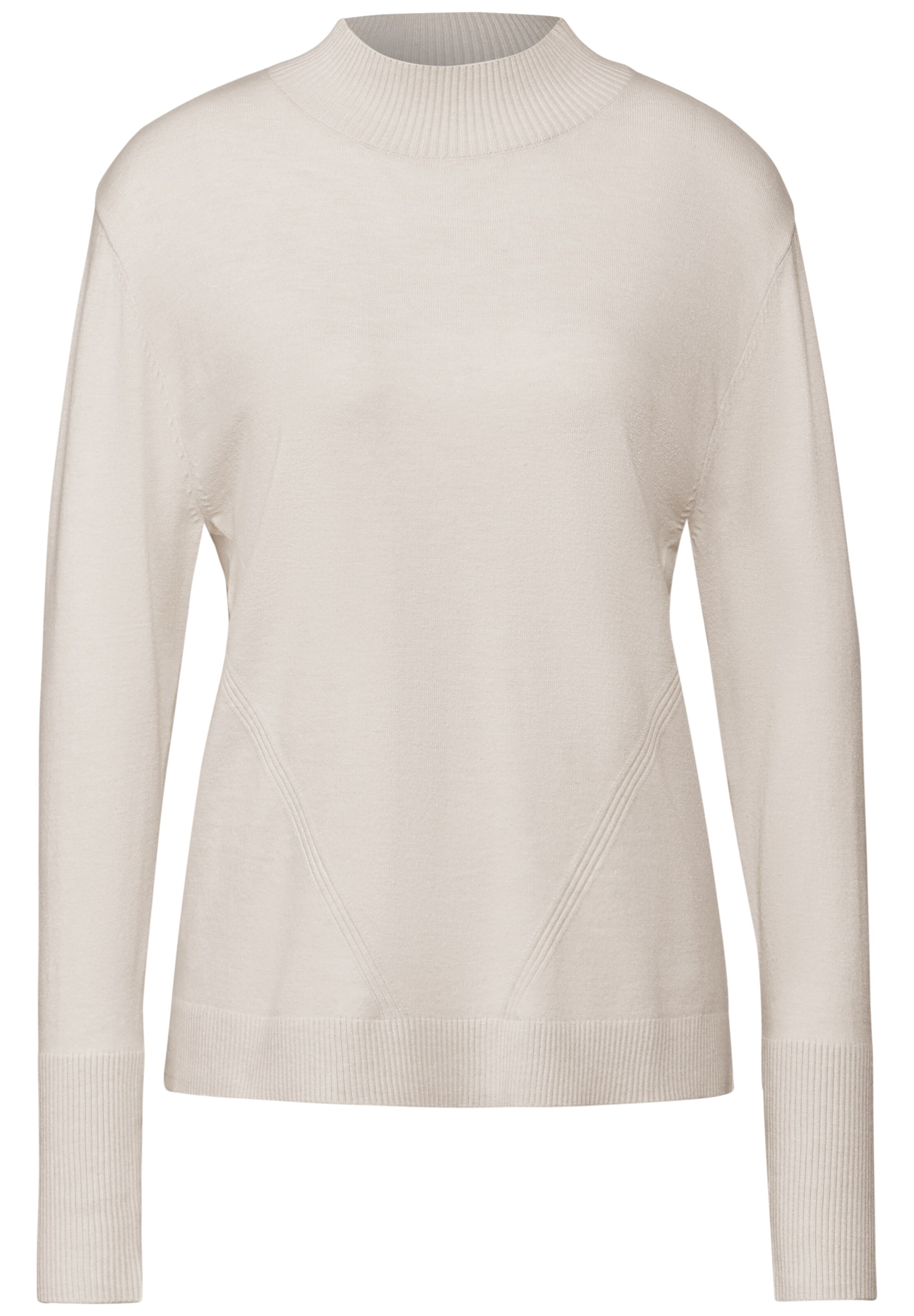 STREET ONE Pullover in Beige: Vorderseite