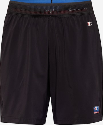 Champion Authentic Athletic Apparel regular Παντελόνι φόρμας σε μαύρο: μπροστά