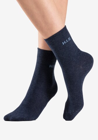 H.I.S Regular Socken in Blau