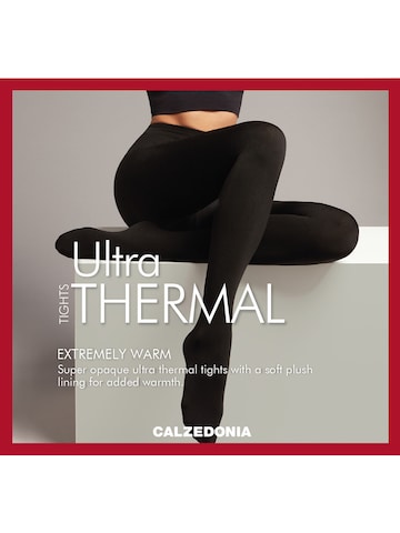 CALZEDONIA Tights 'THERMO' in Black