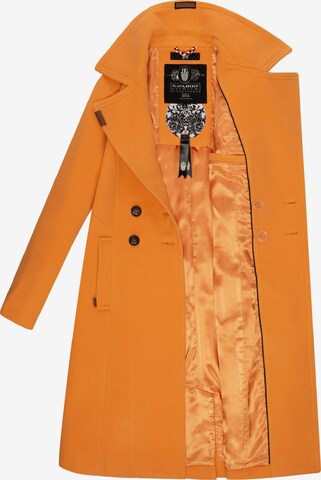 NAVAHOO Between-Seasons Coat 'Wooly' in Orange