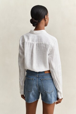 GANT Bluse in Weiß