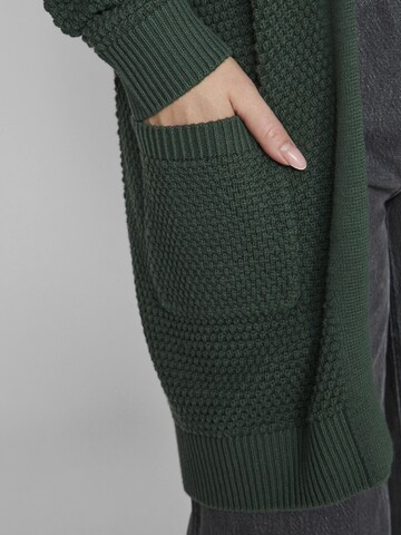 VILA Knit Cardigan in Green