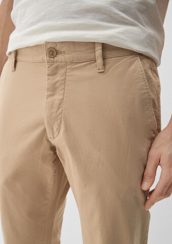 s.Oliver Slim fit Chino trousers in Brown