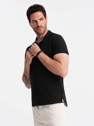 Ombre Shirt 'OM-POBS-0100' in Zwart