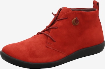 THINK! Lace-Up Shoes 'Nature' in Red: front
