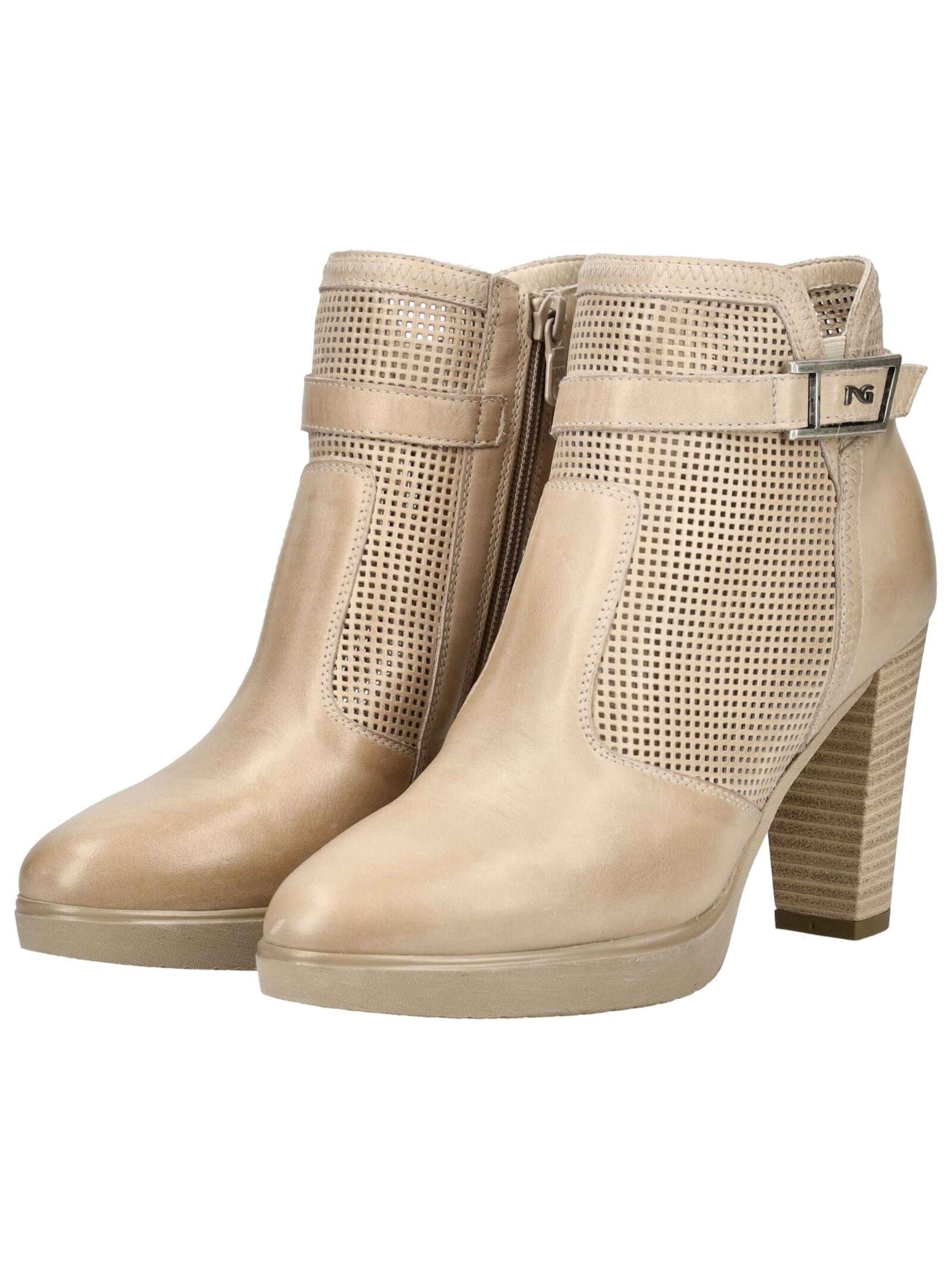 Bottines Nero Giardini en beige