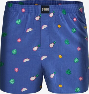 Happy Shorts Boxer shorts ' Fruits ' in Blue: front