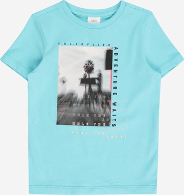 T-Shirt s.Oliver en bleu : devant