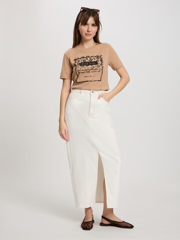 CROSS JEANS T-Shirt in Braun