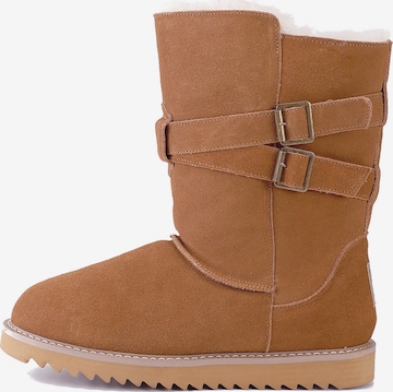 Boots da neve di Gooce in marrone: frontale