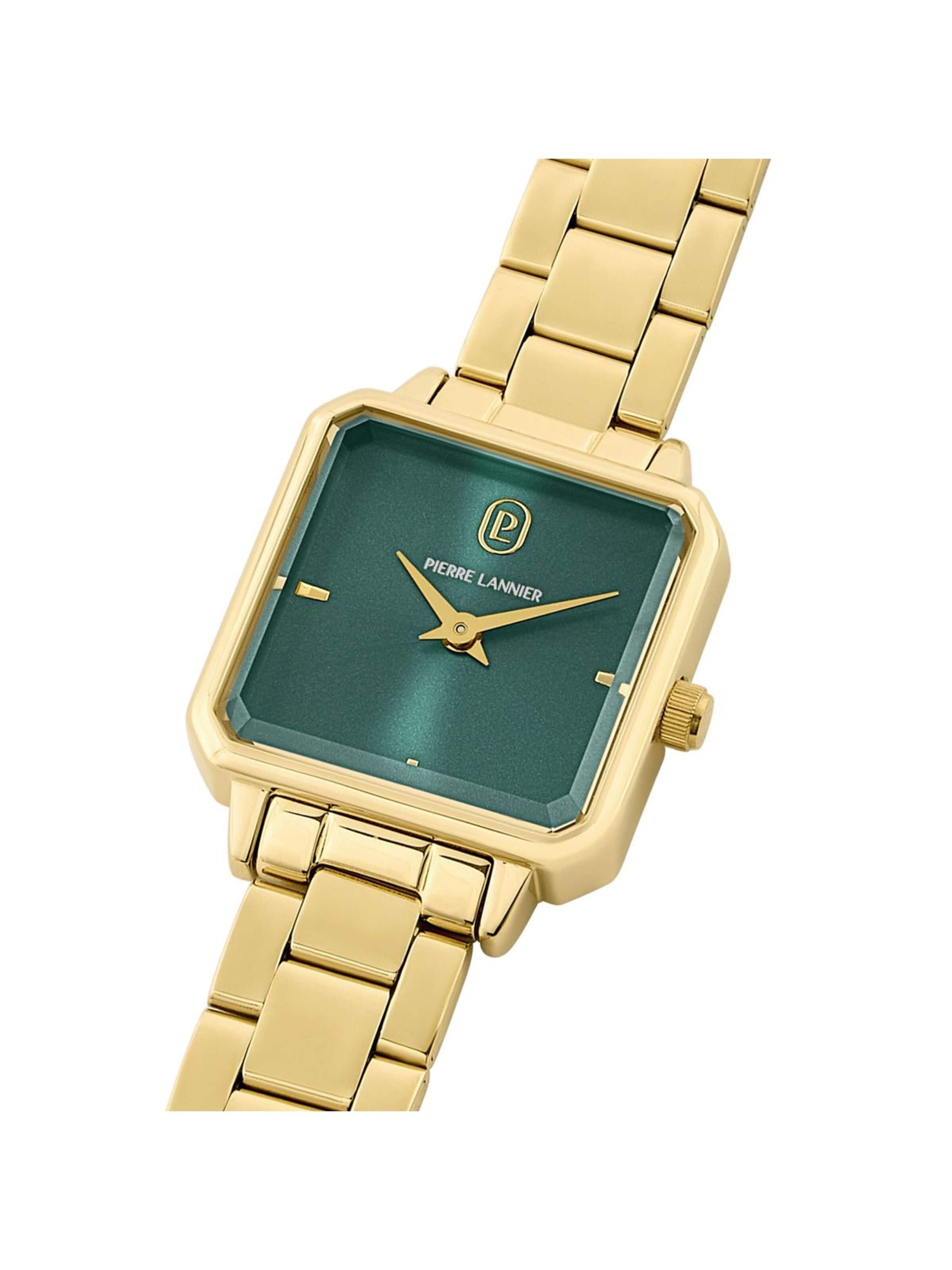 Montre à affichage analogique 'Pierre Lannier - Watch Leonor - Quartz watch movement' Pierre Lannier en vert