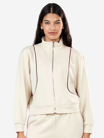 Gisela Sweatjakke i beige: forside